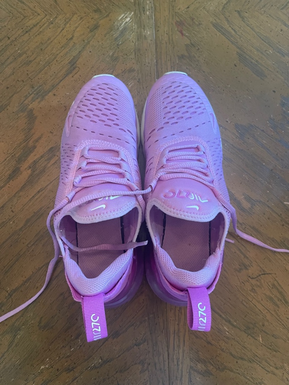 Kids' Purple Nike Athletic Sneakers - size 4Y